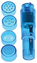 Load image into Gallery viewer, Cloud 9 Novelties Mini Massager Pocket Rocket W/ 4 Attachments