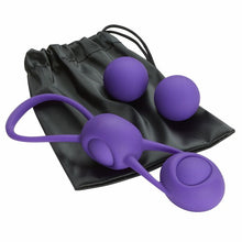 Load image into Gallery viewer, Kegel Training W/4 Weighted Balls & Pouch Premium Silicone