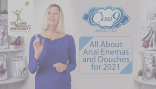 Health and Wellness  Sex Ed All About Anal Enemas and Douches from Cloud 9 Novelties